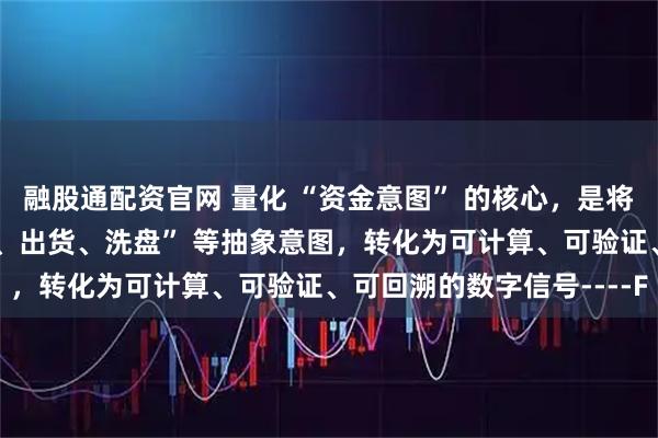 融股通配资官网 量化 “资金意图” 的核心，是将超短线中 “吸筹、拉升、出货、洗盘” 等抽象意图，转化为可计算、可验证、可回溯的数字信号----F